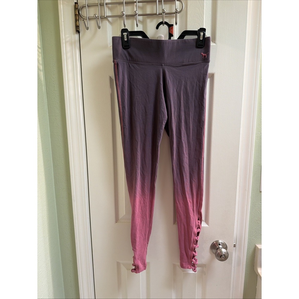 Victoria's Secret PINK Leggings Sz S Ombré Workout Athleisure Yoga Pants